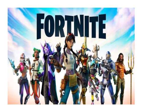Fortnite Edible Icing Image - White Background - Click Image to Close